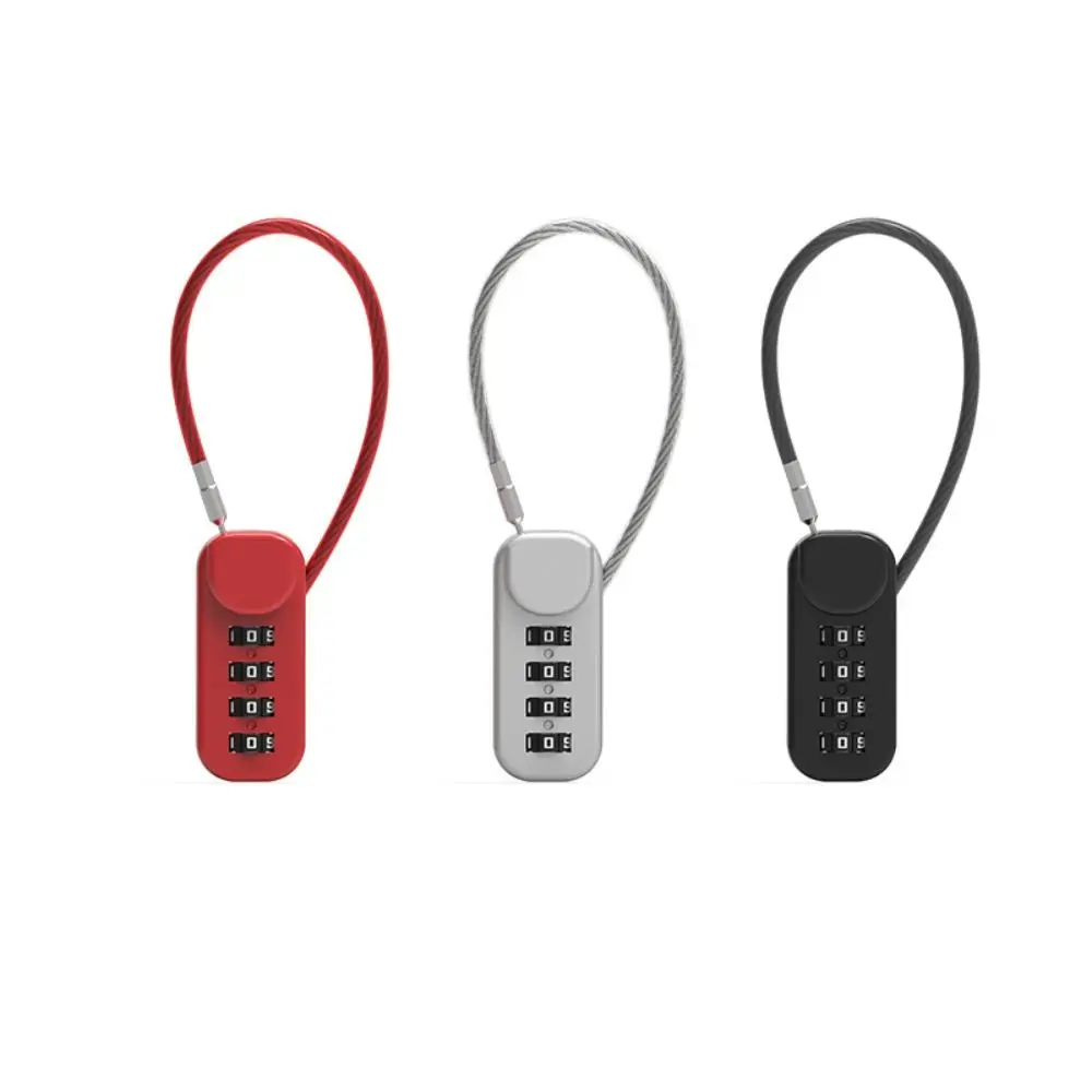 Zinc alloy 4 Digit Password Lo - đánh giá và giá Cable Lock Combination