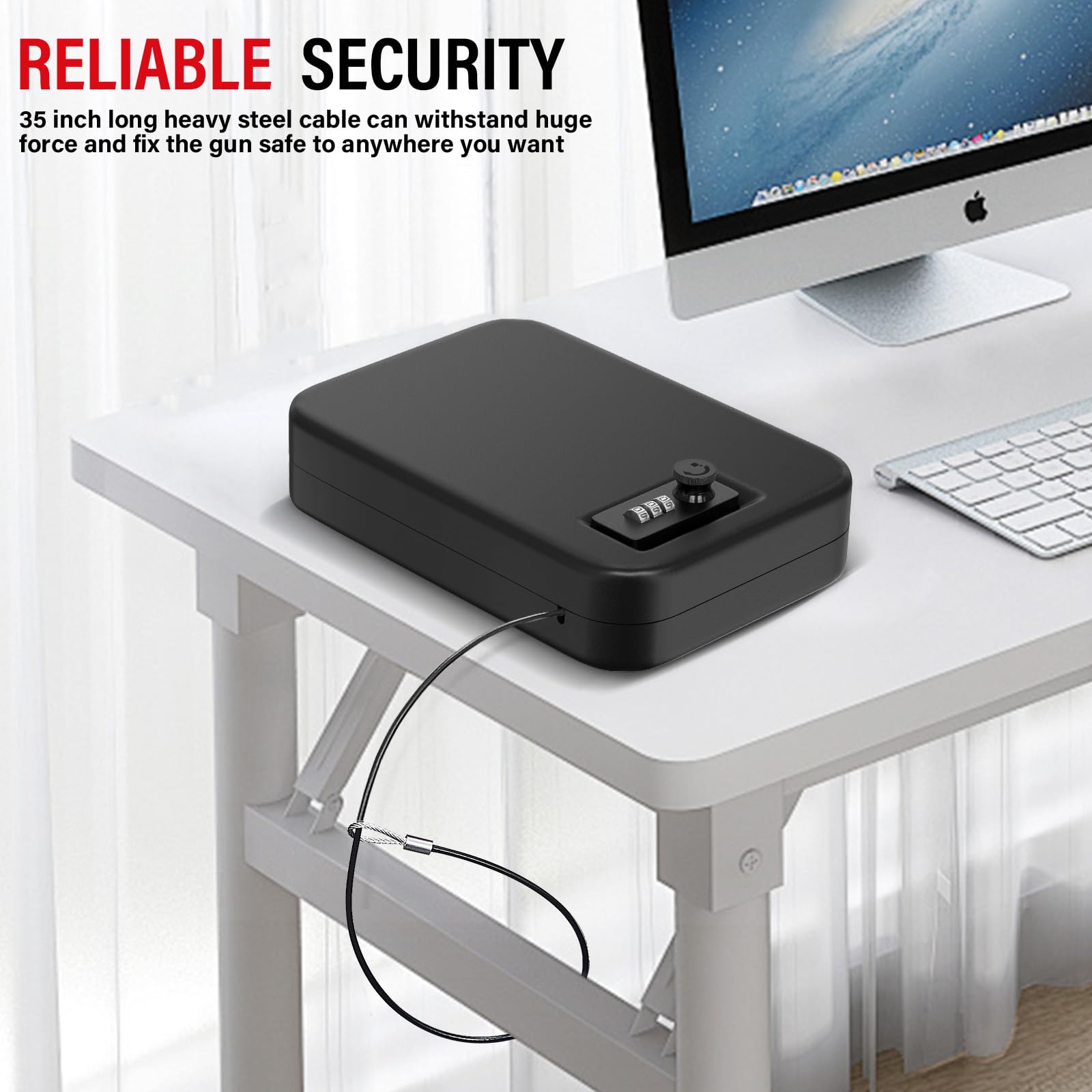 Security Safe Box Personal Saf - đánh giá và giá Cable Lock Combination