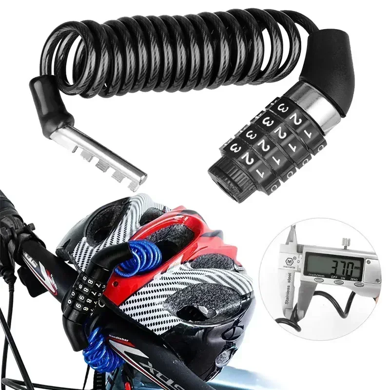 4-digit password anti-theft co - đánh giá và giá Cable Lock Combination