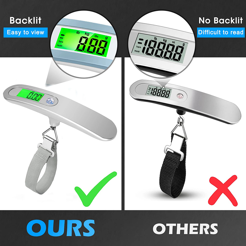 50kg/110 Pound Portable Hangin - đánh giá và giá Luggage Scale Hanging
