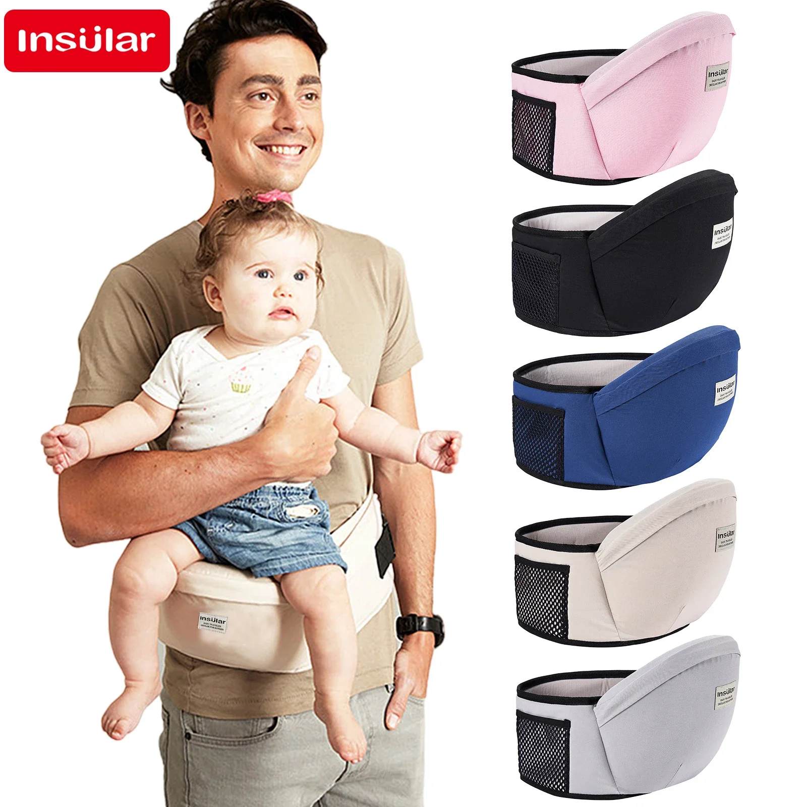 Thickened Baby Hip Seat Carrie - đánh giá và giá Travel Accessories For 1 Year Old