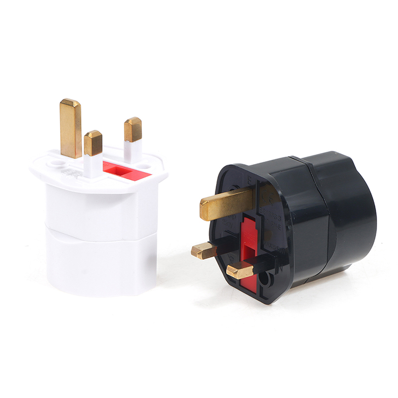 1Pc EU Euro 2 Pin To UK 3 Pin  - đánh giá và giá Travel Accessories Europe