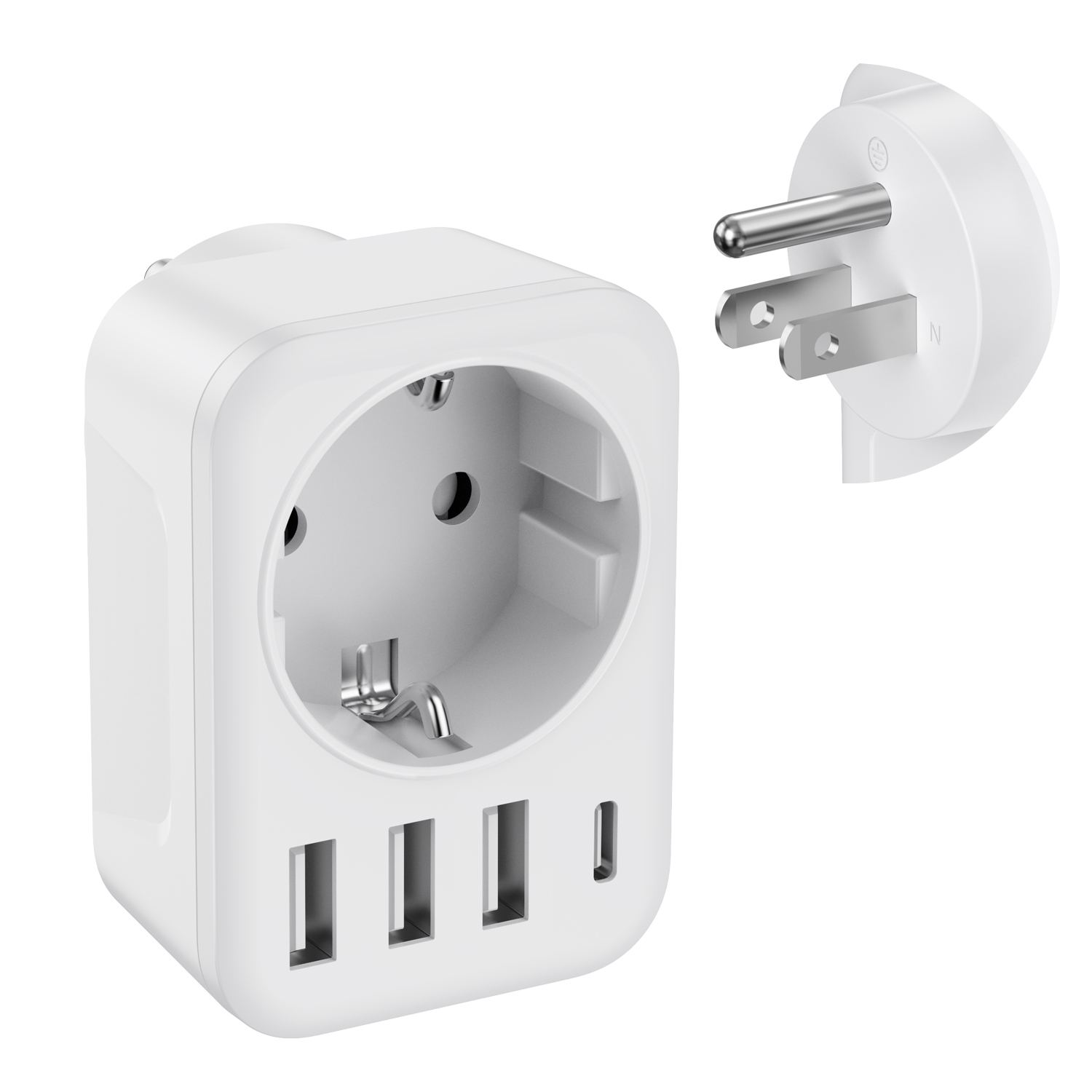 Travel Adapter USA Adapter Eur - đánh giá và giá Travel Accessories Europe